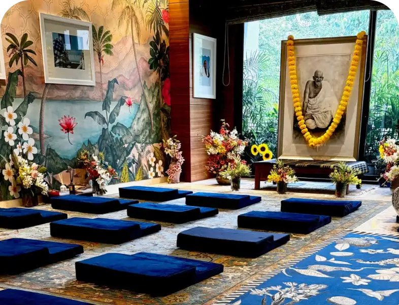 Meditation at NKB Meditation Center